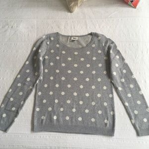 Old Navy polka dot sweater Sz M